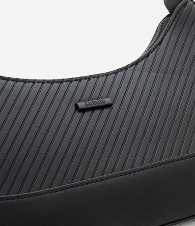 Cartera Baguette en PU con Textura Embossed 5