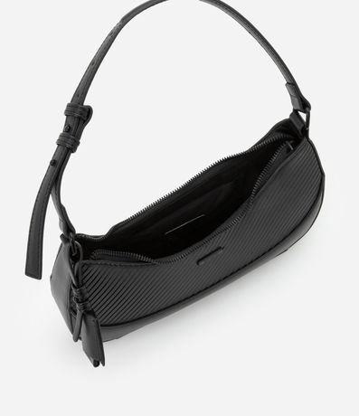 Cartera Baguette en PU con Textura Embossed 6