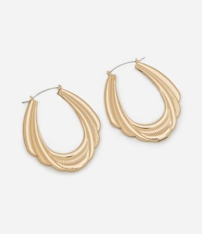 Caravana Maxi Aro Triple con Textura Serpiente 2