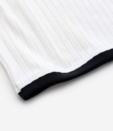 Blusa Infantil en Rib con Lazo - Talle 1 a 6 años 5