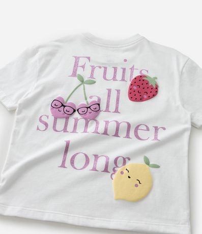 Conjunto Infantil con Estampa de Frutas - Talle 1 a 6 años 12