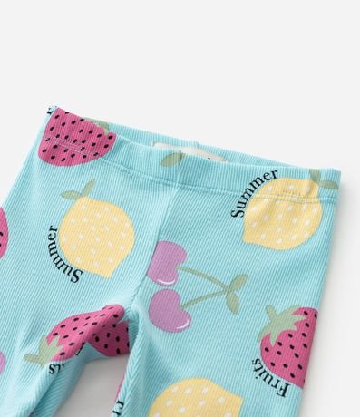 Conjunto Infantil con Estampa de Frutas - Talle 1 a 6 años 7