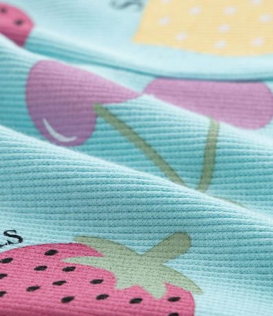 Conjunto Infantil con Estampa de Frutas - Talle 1 a 6 años 8