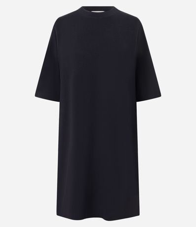 Vestido T-Shirt Básico en Algodón con Manga corta 5