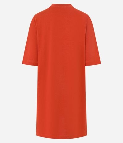 Vestido T-Shirt Básico en Algodón con Manga corta 6