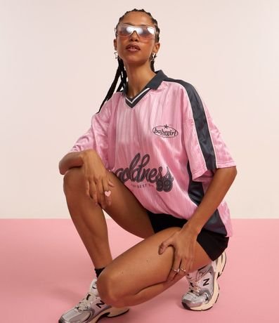 Remera Oversized Sport Core con Textura 6