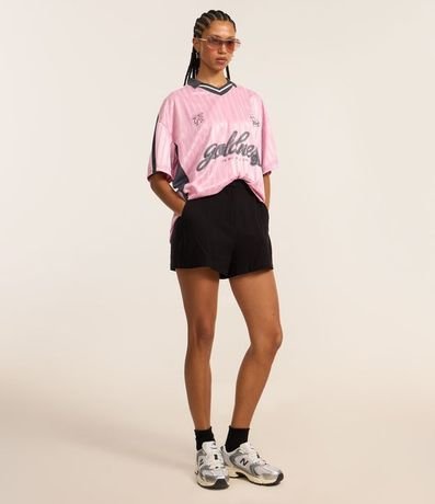 Remera Oversized Sport Core con Textura 2