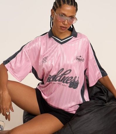 Remera Oversized Sport Core con Textura 5