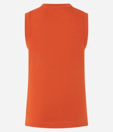 Blusa Chaleco en Rib con Abotonado Delantero 9