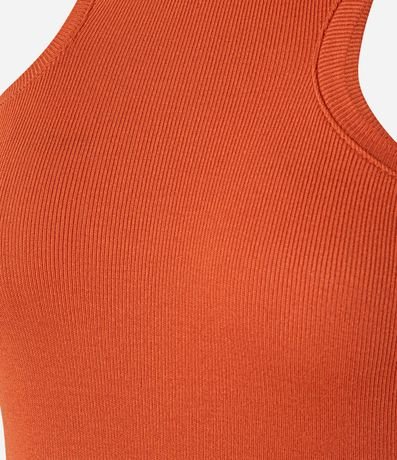 Body Canelado en Rib con Cuello Alto y Perna Cavada 8