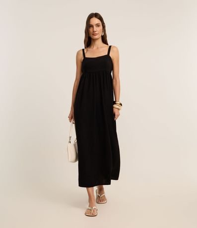 Vestido Evasê Midi en Airflow con Escote Corazón 1