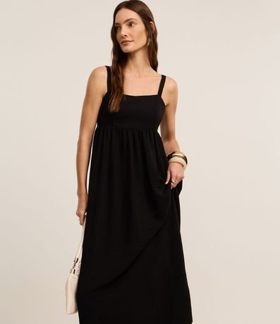 Vestido Evasê Midi en Airflow con Escote Corazón 2