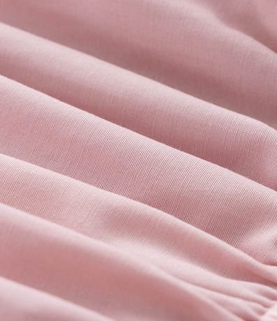 Vestido Balonê Corto con Textura Acanalada - Talle 7 a 14 años 5