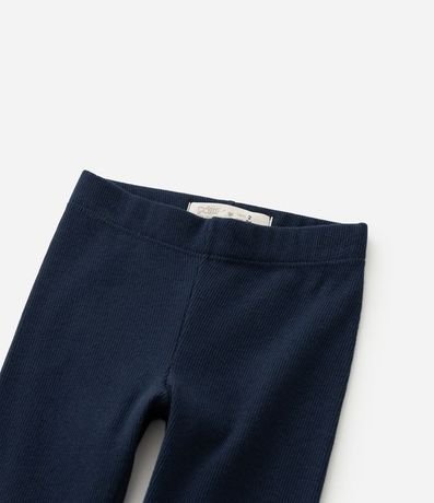 Pantalón Legging Infantil Acanalada con Costura Frufru - Talle 1 a 6 años 6