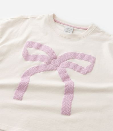 Remera corta Infantil con Estampa Lazo - Tamm 5 a 14 años 4