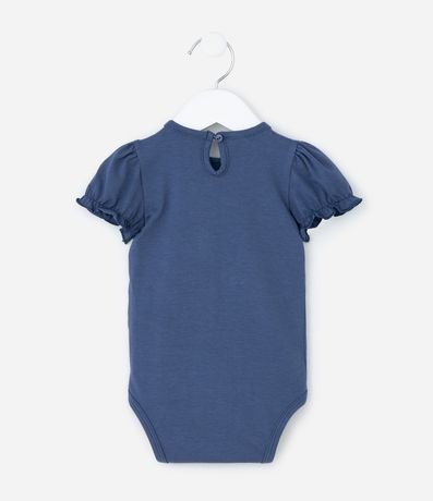 Body Infantil con Volado Broderie en el Cuello - Talle 0 a 18 meses 3