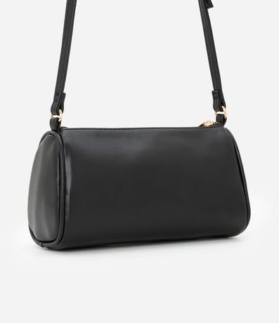 Cartera Baguette en PU con Asa Transversal Fija 3