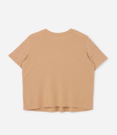 Remera con Brillos Salpicados Curve & Plus Size 4