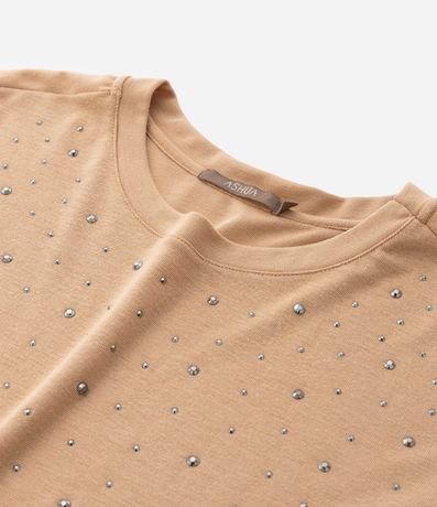 Remera con Brillos Salpicados Curve & Plus Size 6