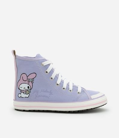 Championes Bota Infantil con Estampa Kuromi y My Melody - Talle 28 al 35 5