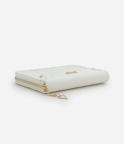 Billetera Grande con Efecto Triangular 2