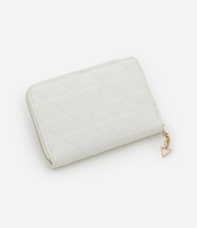 Billetera Grande con Efecto Triangular 3