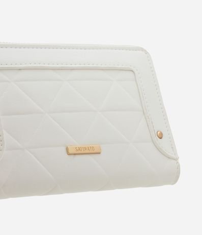 Billetera Grande con Efecto Triangular 4