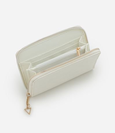 Billetera Grande con Efecto Triangular 5