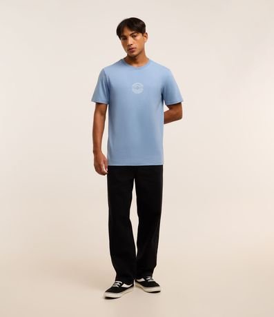 Remera Comfort en Algodón con Estampa Mini Silk Minimalista 2