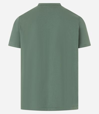 Remera Regular en Algodón con Estampa Localizada 6