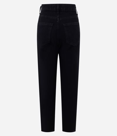 Pantalón Mom Comfort en Jeans Pañuelo Vichy 2