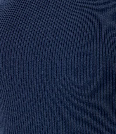 Vestido Skater corto en Punto con Cuello Halter 7