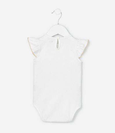 Body Infantil Gatita con Pollera de Tule - Talle 0 a 18 Meses 3