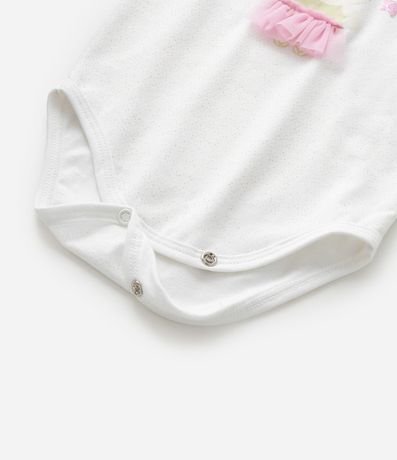 Body Infantil Gatita con Pollera de Tule - Talle 0 a 18 Meses 6