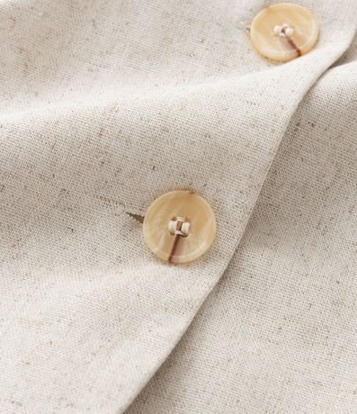 Chaleco Sastrería en Viscolino con Botones y Bolsillos Curve & Plus Size 7