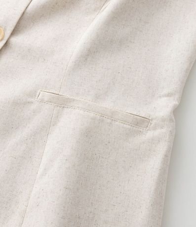 Chaleco Sastrería en Viscolino con Botones y Bolsillos Curve & Plus Size 8