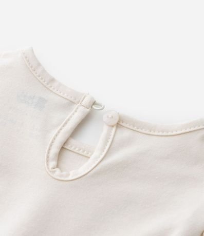 Vestido Body Infantil con Estampa de Abeja - Talle RN a 24 Meses 11