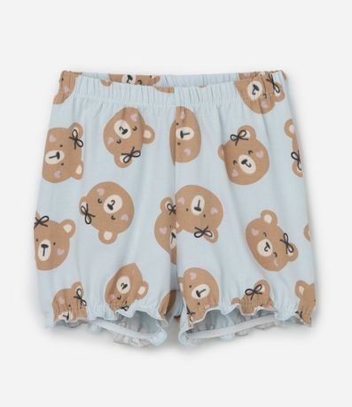 Conjunto Infantil con Estampa de Oso - Talle 0 a 18 Meses 5