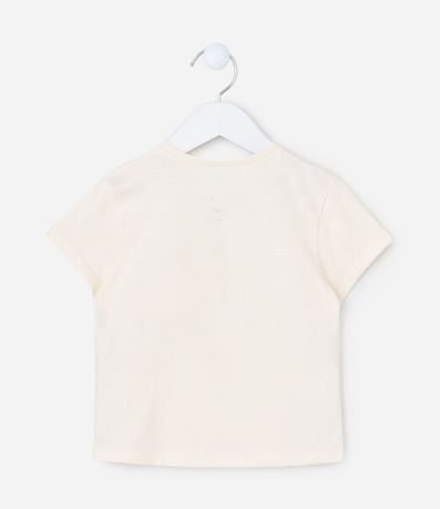 Blusa Infantil con Pequeño Bolsillo Estampado de Unicórnio - Talle 1 a 6 años 2