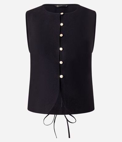 Chaleco Sastre con Lazo Cruzada en la Espalda 6