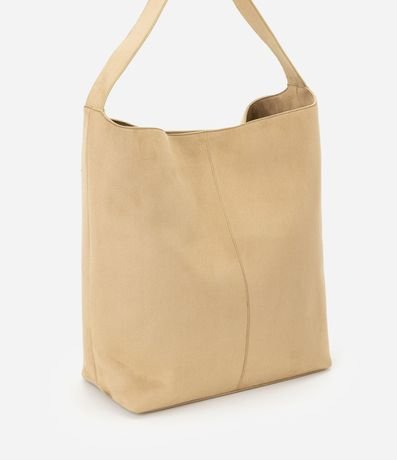 Bolsa Tote en Gamuza con Bolsillo Interno 2