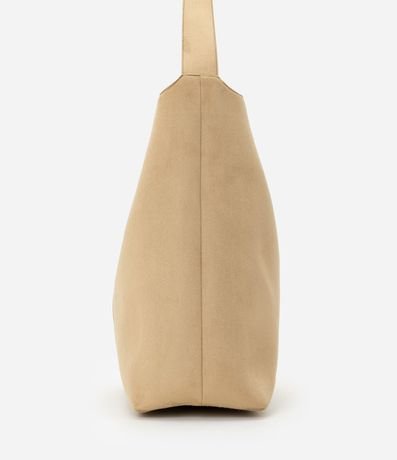 Bolsa Tote en Gamuza con Bolsillo Interno 3