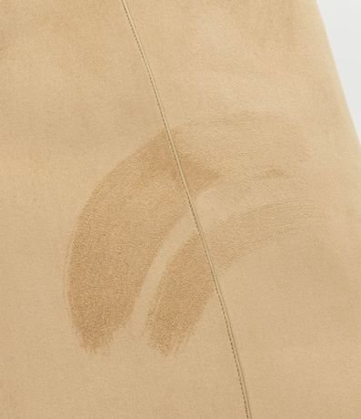 Bolsa Tote en Gamuza con Bolsillo Interno 5