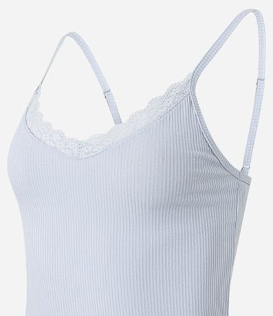 Pijama Short Doll en Rib con Breteles y Short Estampado de Amuletos 5