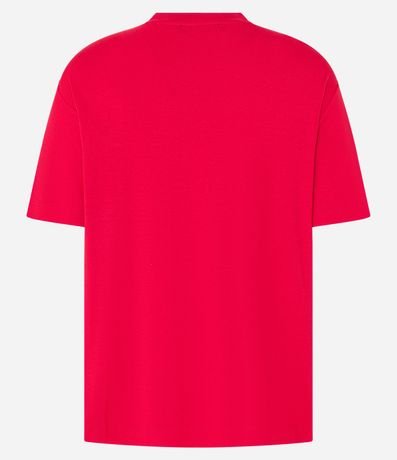 Remera T-shirt en Viscosa con Aplicación de Strass 8