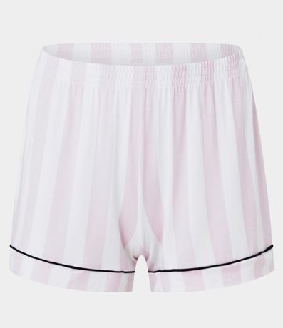 Pijama Short Doll Americano con Estampa Rayada 6