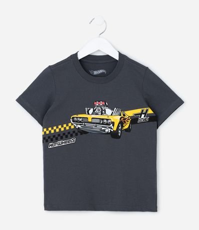 Remera Infantil con Estampa Hot Wheels - Talle 4 a 12 años 1