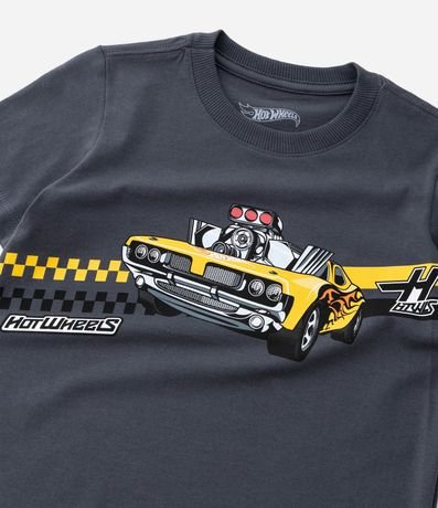 Remera Infantil con Estampa Hot Wheels - Talle 4 a 12 años 5