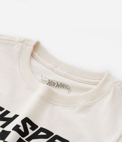 Remera Infantil con Estampa Racing 68 Hot Wheels - Talle 4 a 12 años 4