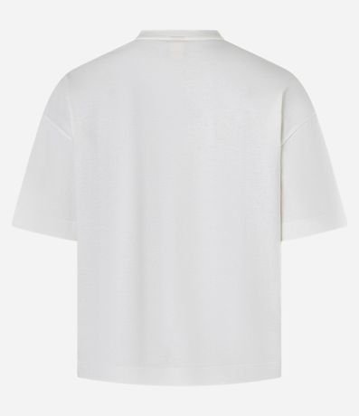 Blusa Boxy en Algodón con Bordado Floral 7